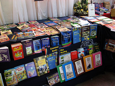 Oxford University Press books on display
