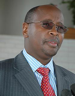 Minister of Local Government James Musoni. 