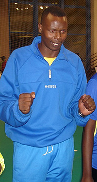 The Rwandan men junior team coach Paul Bitok wants to finish in top four and qualify for the world championships.  The New Times / File.