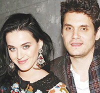 Katy Perry and John Mayer. Net photo