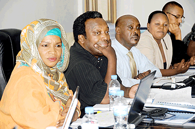 Members of PAC in a previous hearing. The New Times/ File.