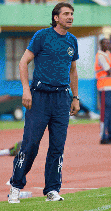 Goran Kopunovic believes Police FC will get the result they require to progress to the next round. The New Times / T. Kisambira Goran Kopunovic believes Police FC will get the result they require to progress to the next round. The New Times / T. Kisambira