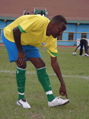 Amavubi captain Olivier Karekezi. The New Times / File.