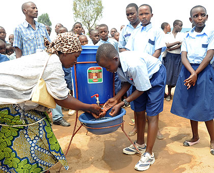 Rwanda has made progress in implementing sanitation. The New Times/File. 