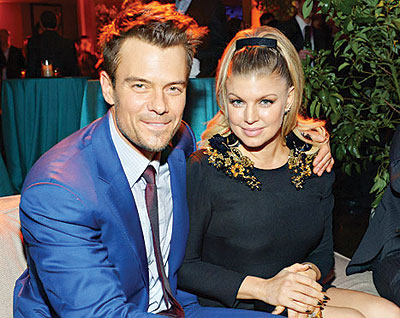Fergie and Josh Duhamel. Net photo.