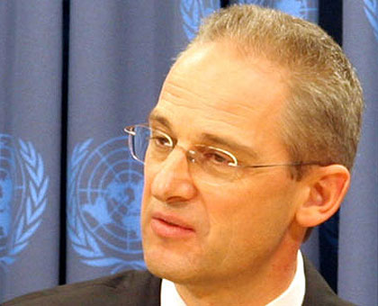 UNu2019s Martin Nesirkye.  Net Photo.