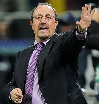 Rafael Benitez slammed his players in a training ground row after their defeat to Manchester City. Net photo.