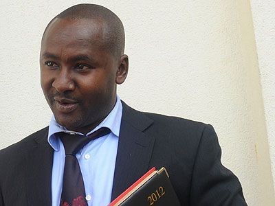 Gasabo District Mayor, Ndizeye Willy.  Sunday Times / File.