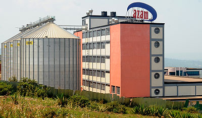 Azham millers factory in the Kigali Special Economic Zone. The New Times/ John Mbanda.