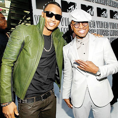 (L-R) Ne-Yo thinks Trey Songz (L) hasnu2019t reached his u201cpotential. Net photo.