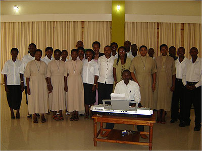 The staff at Ndera Mental hospital. All photos by Martin Bishop.