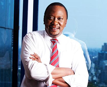 Uhuru Kenyatta.