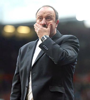 Benitez revealed he was snubbed by Ferguson before the FA Cup game on Sunday. Net photo.