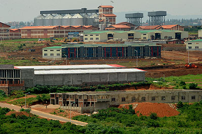 Part of the economic zone where firms will relocate to in May. The New Times/J.Mbanda