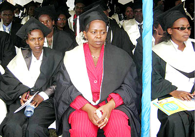 ICK graduates during a previous ceremony. The New Times/  File.