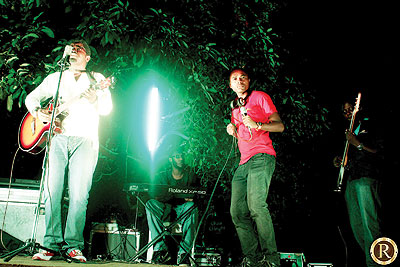 Dark Matter  put on great performances.The New Times /Courtesy.