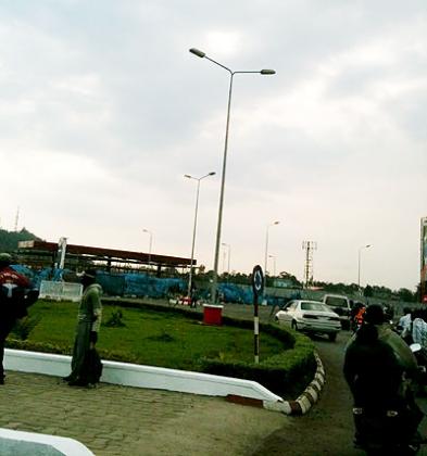 Street lights in Kigali. The New Times/ File.