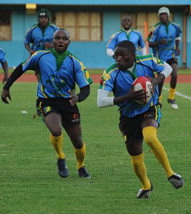 The Silverbacks makes itu2019s debut in the tournament today and Vincent Kamali (left) is expected to play a key role. The New Times/File.