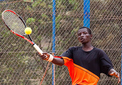Ernest Habiyambere in action during a past local event. The New Times/File.