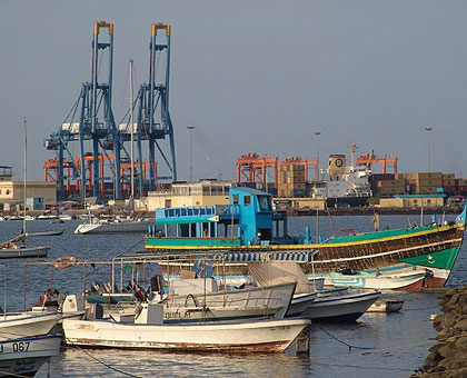 The Port of Djibouti. The New Times/File. 