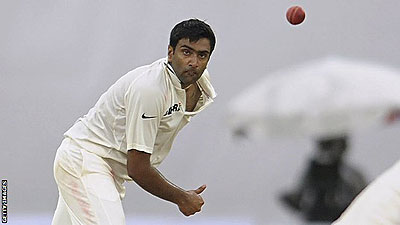 Ravichandran Ashwin took four wickets as India reduced the tourists to 231 for eight on the day one. Net photo.