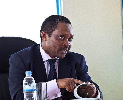 The Chief Executive Officer of the Rwanda Governance Board (RGB), Professor Shyaka Anastase.