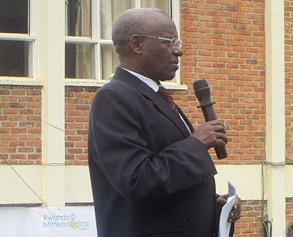 John Ntaganda Semafara, the Director of Meteorology at the Ministry of Infrastructure. Sunday Times/Courtesy photo.