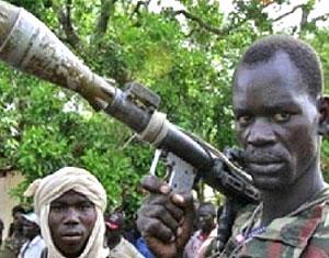 Rebel fighters in the Central African Republic. Net photo.