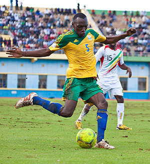 Striker Meddie Kagereu2019s first half goal was not enough to help Rwanda resist Mali. The Eagles bounced back to register a hard-earned victory. The New Times / T. Kisambira.