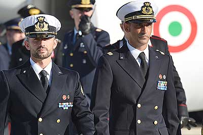 India hailed Italyu2019s decision to return two marines facing murder charges in New Delhi as a success for diplomacy. Net photo.