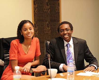 Some of the Master of Business Administration students from Stanford Graduate School of Business before meeting President Kagame. The New Times/ Village Urugwiro. 
