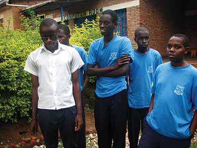 Students of Groupe Scholaire de Gahini. Education Times/Jean du2019Amour Mbonyinshuti 