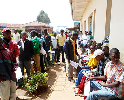 Patients await treatment. EAC member states will continue sharing experiences with each other in order to improve health services within the region. The New Times/ John Mbanda.