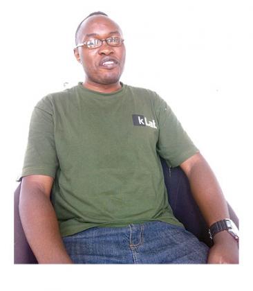 Jean Pierre Habinshuti is one of the programmers at KLab.