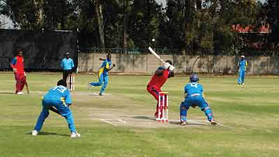 Bowler Don Dieu Mugisha  helped Rwanda beat The Gambia by 152 runs on Thursday at the on-going Division 2 tournament in Johannesburg, South Africa. Net photo.