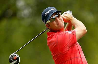 DA Points leads the Houston Open after the first round with Rory McIlroy in danger of missing the cut. Net photo.