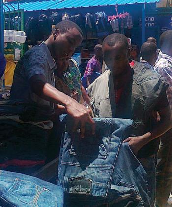 Demand for clothes was up over the Easter weekend. The New Times / Peterson Tumwebaze.