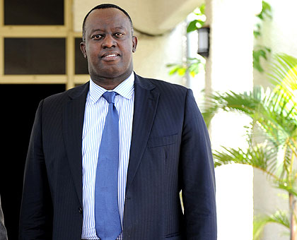 Rwanda's Permanent Representative to the UN, Amb. Eugu00e8ne-Richard Gasana, is the President of the Security Council for the month of April. The New Times/File. 