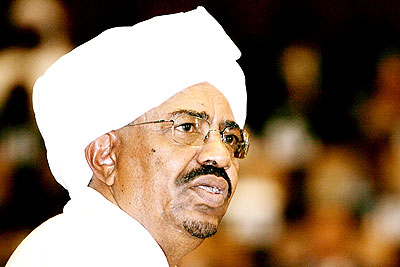 Omar al-Bashir, Sudan President.