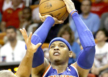 Carmelo scored 50 points for Knicks.