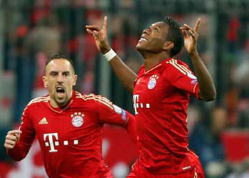 Alaba scored after just 25 seconds to give Bayern the lead. Net photo.