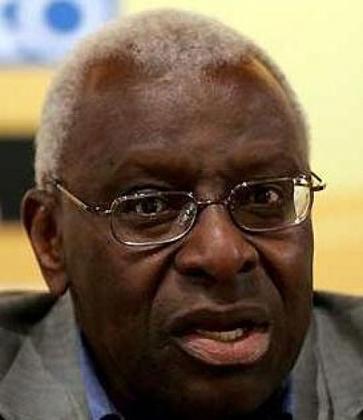 IAAF boss Lamine Diack. Net photo.