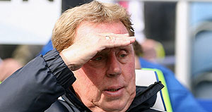 QPR manager Redknapp laments cruel luck after Wigan draw. Net photo.
