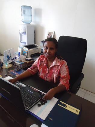 Mulindau2019s fear for failure drives her to work hard, which has seen her flourish and succeed as a clearing agent. The New Times / Peterson Tumwebaze