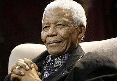 Former South African president Nelson Mandela. Net photo.