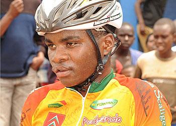 Team Rwanda rider Bonaventure Uwizeyimana flew out of the country on Thursday. Sunday Sport/File