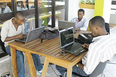 Innovators at KLab, an ICT incubation centre, where ideas come to life. Rwandau2019s achievements in ICT shows a nation full of ideas and creativity. Contrary to what some analysts want the world to believe, the country has u2018greatu2019 thinker and doesnu2019t have to