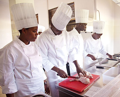 The college will equip students professional skills needed in the service industry. The New Times/  Timothy Kisambira.