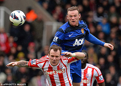 Wayne Rooney wants to stay at Old Trafford but is reported to be a target for PSG. Net photo.