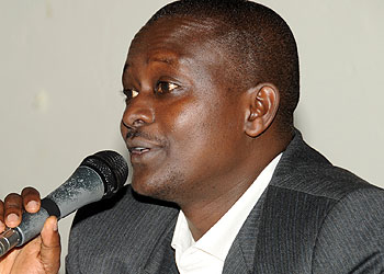 The Permanent Secretary in the Ministry of Sports Edward Kalisa.